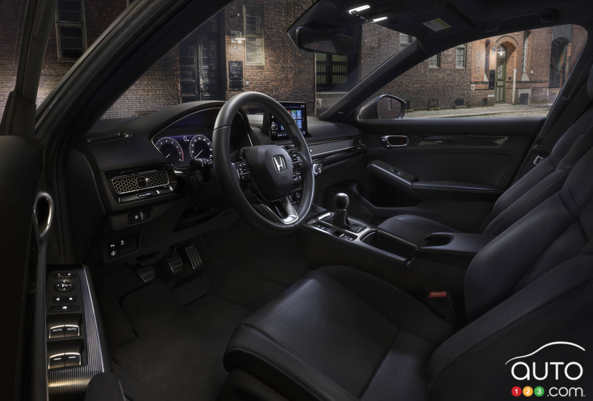 Honda Civic Hatchback 2022, intérieur